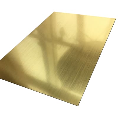 Acrilico ABS Dorado Brillante 30x60 cm