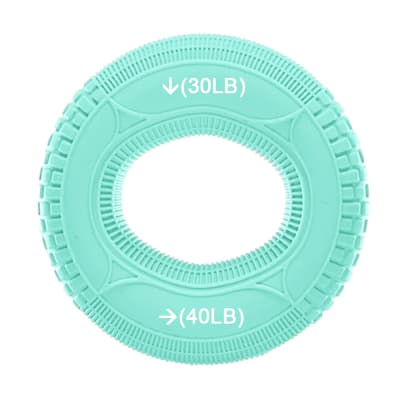 Dona Anillo 30-40 LB Fortalecedor y ejercitador de manos y dedos silicona (Verde)