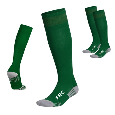 1 Par Medias de futbol FRC Adulto verde