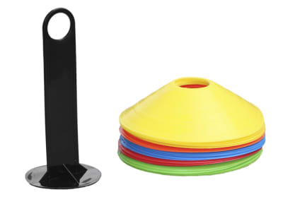Pack 50 conos lenteja+soporte