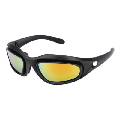 Lentes Deportivos para Ciclismo/táctico con 4 Lentes Intercambiables