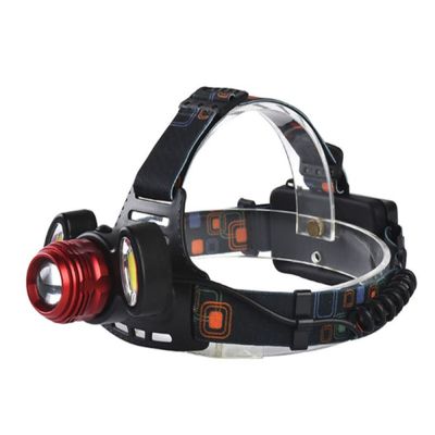 Linterna Frontal Tres Focos 500 Lúmenes