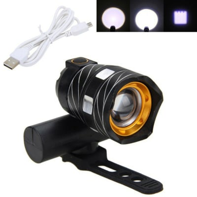 Luz ajustable frontal LED recargable 509