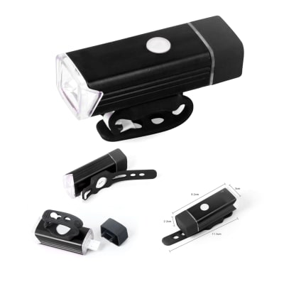 Luz bicicleta frontal cuadrada para bici / Forcecl 