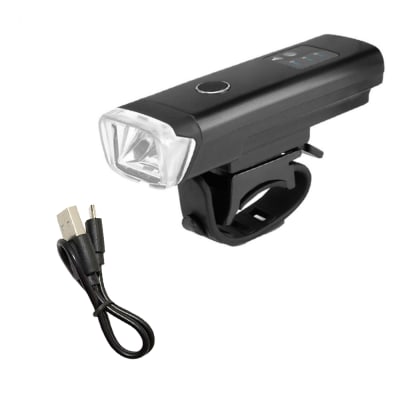 luz bicicleta frontal LED recargable 510