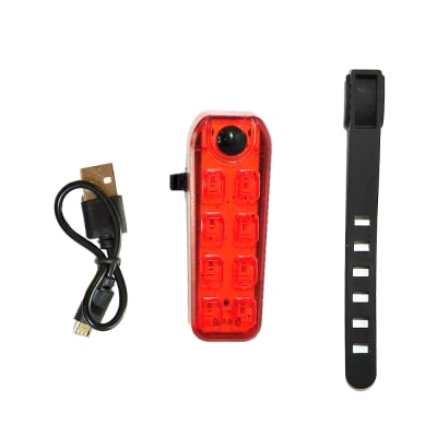 Luz trasera bicicleta LED recargable 521