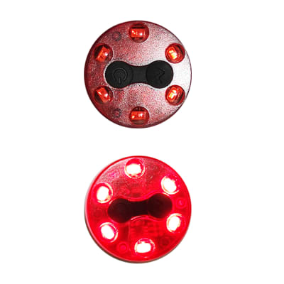 Luz bicicleta trasera redonda LED recargable 520