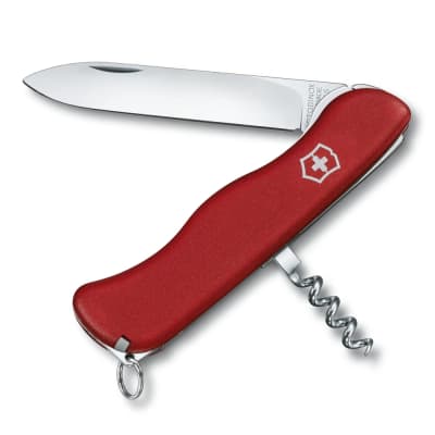 NAVAJA Victorinox ALPINEER 111 mm 5 fun, Rojo