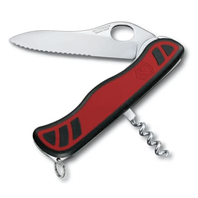 NAVAJA Victorinox, ALPINEER 111mm 3 fun, Rojo y Negro