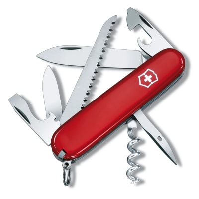 NAVAJA Victorinox CAMPER 91mm 13 fun, Rojo