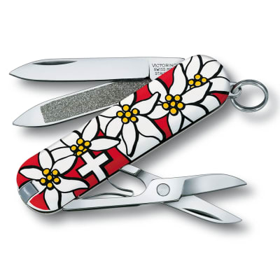Navaja Victorinox Clasica 58mm 7 Funciones, Edelweiss