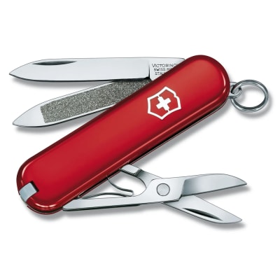 Navaja Victorinox Clasica 58mm 7 Funciones, Rojo