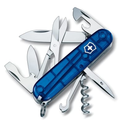 NAVAJA Victorinox CLIMBER, 91mm 14 func Azul Transparente