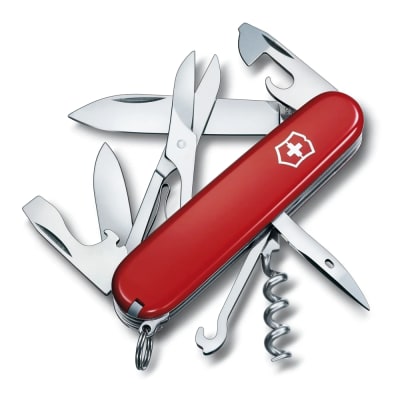 NAVAJA Victorinox CLIMBER 91mm 14 fun, Rojo