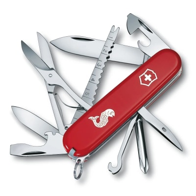 Navaja Victorinox FISHERMAN 91mm 18 FUN, Rojo