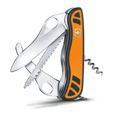 Navaja HUNTER XT, 111mm 6 funciones, Naranja/Negro