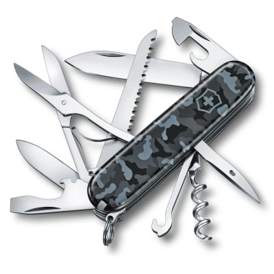 NAVAJA Victorinox HUNTSMAN, 91mm 15 fun, Camuflaje Naval