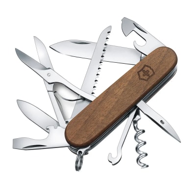 NAVAJA Victorinox HUNTSMAN 91mm 15 fun, Madera