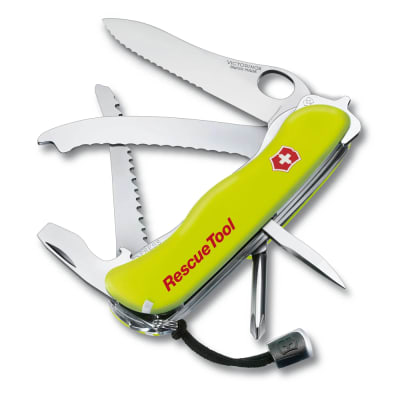 Navaja RESCUETOOL 111MM 14 FUNCIONES, Fluor