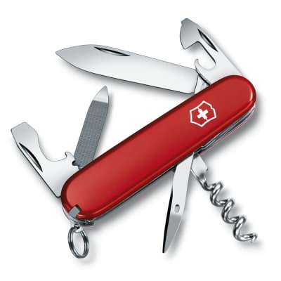 Navaja Victorinox Sportsman 84mm 13 funciones, Rojo