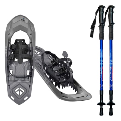 Pack Raquetas de Nieve + Bastones de Trekking