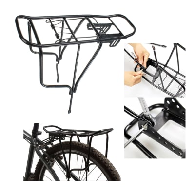 Alforja Bicicleta 48 Lts +Parrilla Aluminio/Forcecl