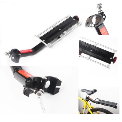 Parrilla de bicicleta tubo flotante 387