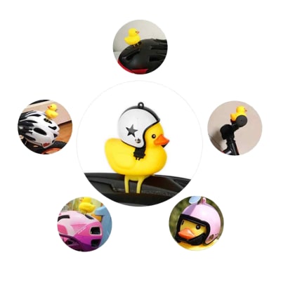 Pato decorativo para bicicleta sin luz 538