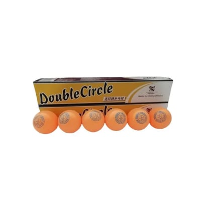 6 pelotas naranja pingpong tenis de mesa/ Forcecl