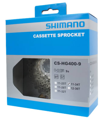 Piñon 9V (11-34) Cs-Hg400 Alivio Shimano