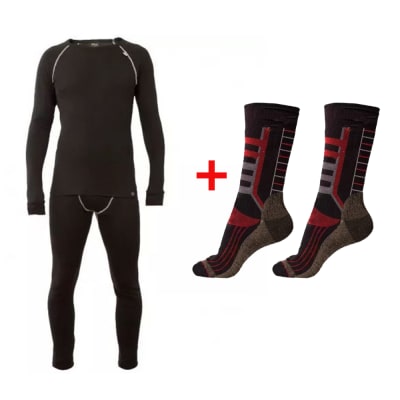 Primera Capa y calcetín térmico Talla M