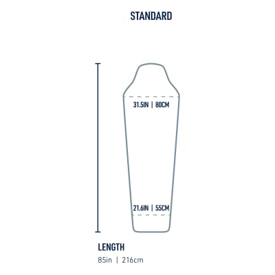 Liner Sea to Summit Reactor Mummy w/ Drawcord - Standard