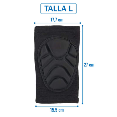 Par de Rodilleras Universales Arquero, Voley, Skate Talla L