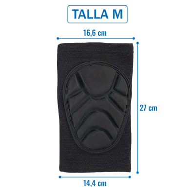 Par de Rodilleras Universales Arquero, Voley, Skate Talla M