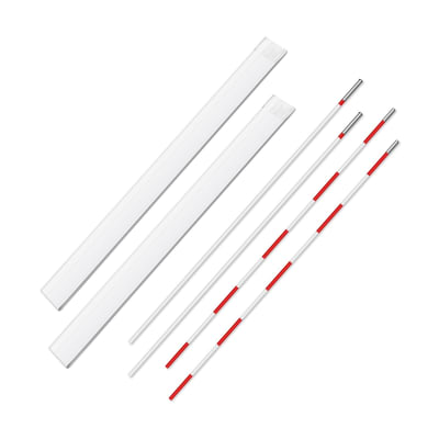 Par de Antenas Voley Plegables + 2 Estuches