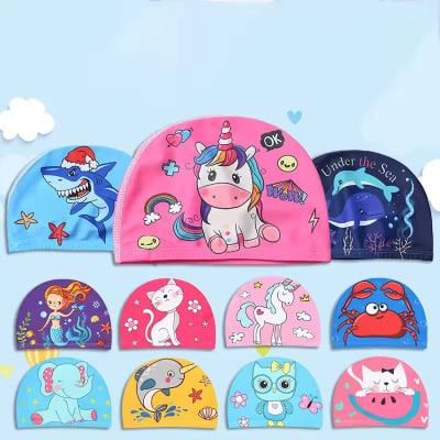 Gorro Natación Lycra Para Niño Piscina Baño