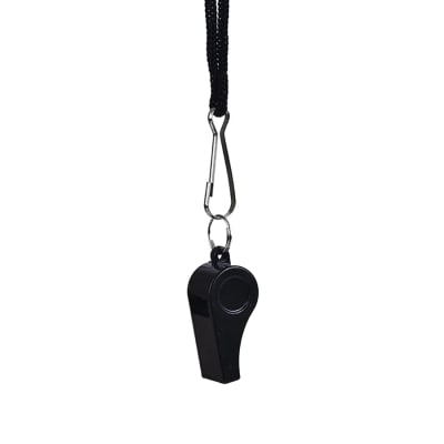 Pito Silbato Deportivo Color Negro