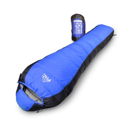 Saco de Dormir Alta montaña -25º de Pluma Azul