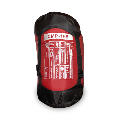 Saco de Dormir Alta montaña -25º de Pluma Rojo