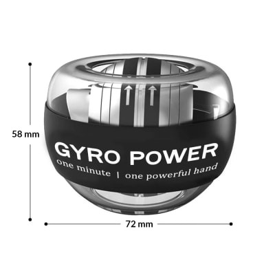 Power Ball con luz LED Pro Ejercitador Giroscópico
