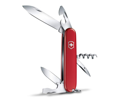 NAVAJA SPARTAN, 91mm. 12 func roja