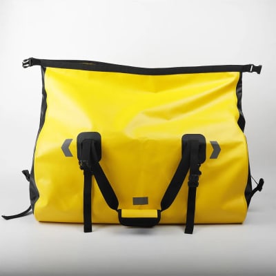 Bolso Seco Dry Pack 80 Litros Impermeable Expedición Moto Amarillo