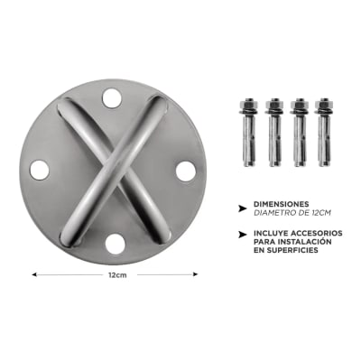 Soporte + Pernos de Banda entrenamiento TRX FRC
