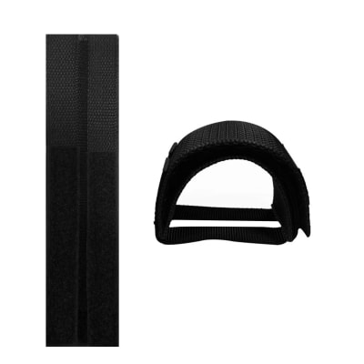 Strap negro de pedal para bici