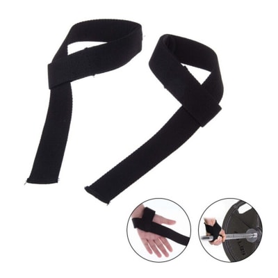 Agarraderas strap simple para pesas 