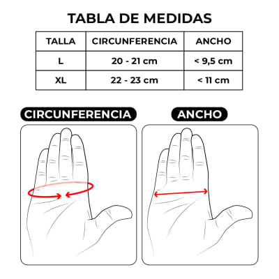 Guante Ciclismo largos thor/ Forcecl