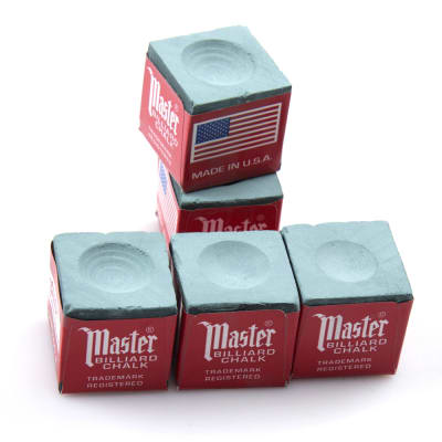 Set 5 Tizas Master Gris para Pool