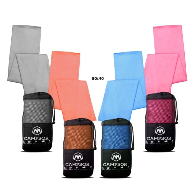 Toalla deportiva Campsor 80x40 cm /Forcecl