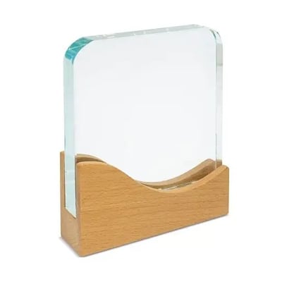 Galvano Madera/Cristal Onda