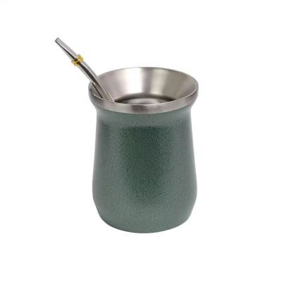 Vaso para Mate con Bombilla